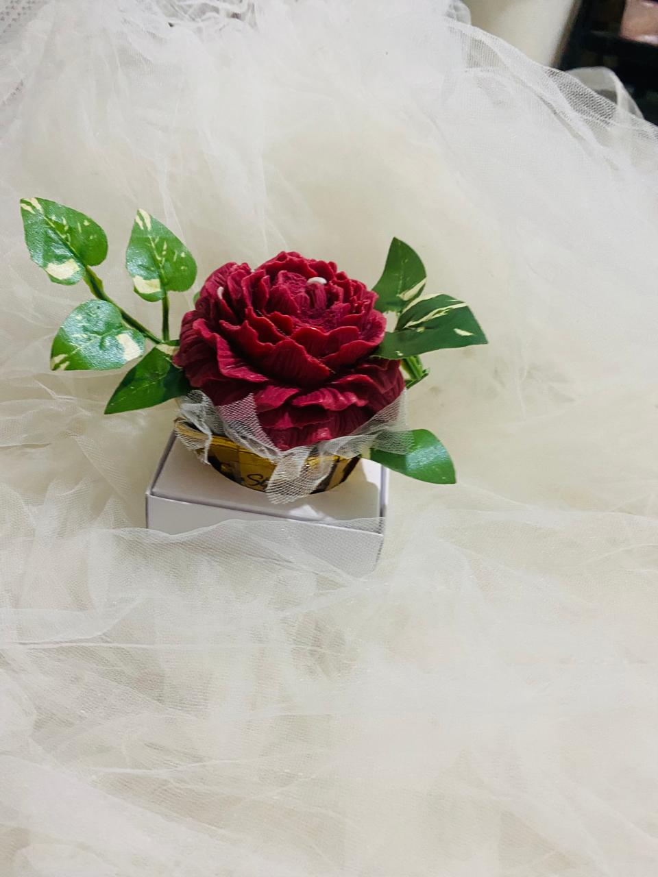 Elegant Rose Candle Gift Box
