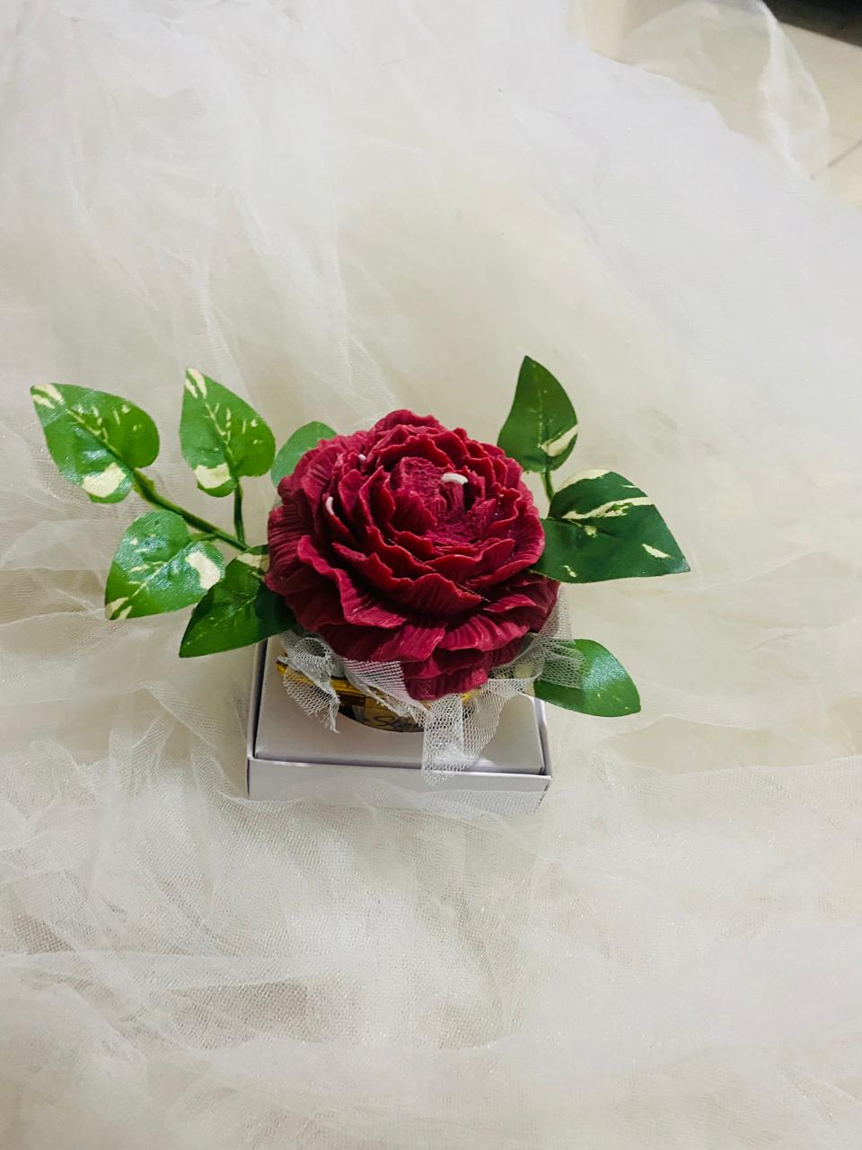 Elegant Rose Candle Gift Box